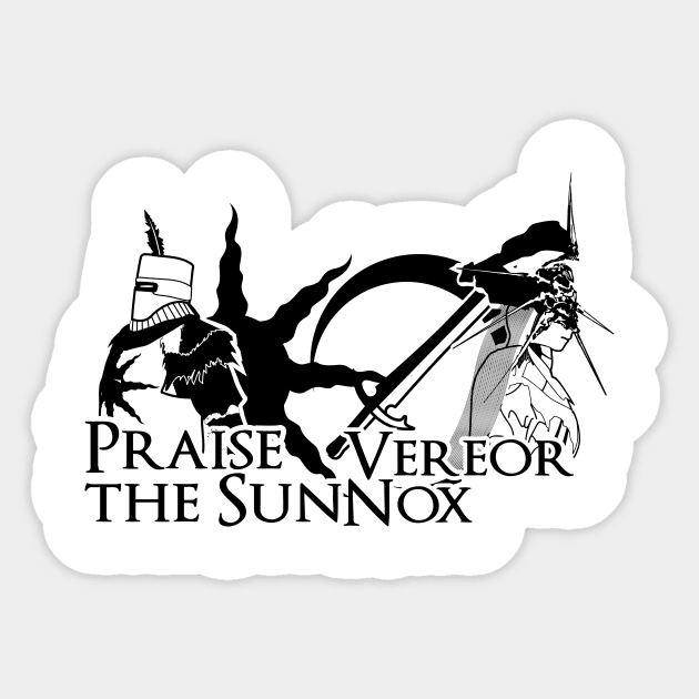 SUN AND MOON COVENANT [Black] Sticker by Xitpark